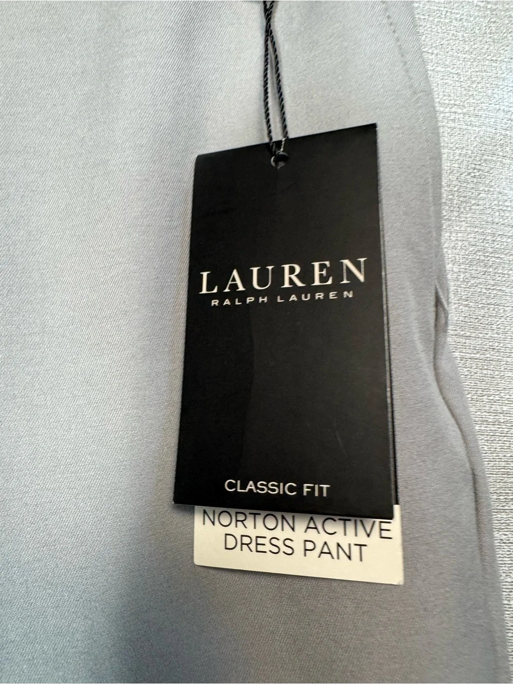 NWT New Ralph Lauren Norton Active Narraganse Heather Grey Pants Size 38 x 30